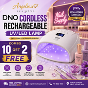 COMBO 10 GET 2 FREE | DND Cordless Rechargeable UV/Led Lamp