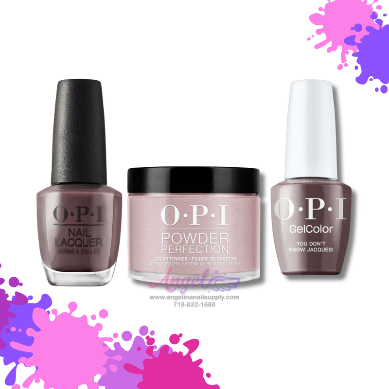 OPI 3in1 combo DP-GC-NL F15 YOU DON’T KNOW JACQUES!