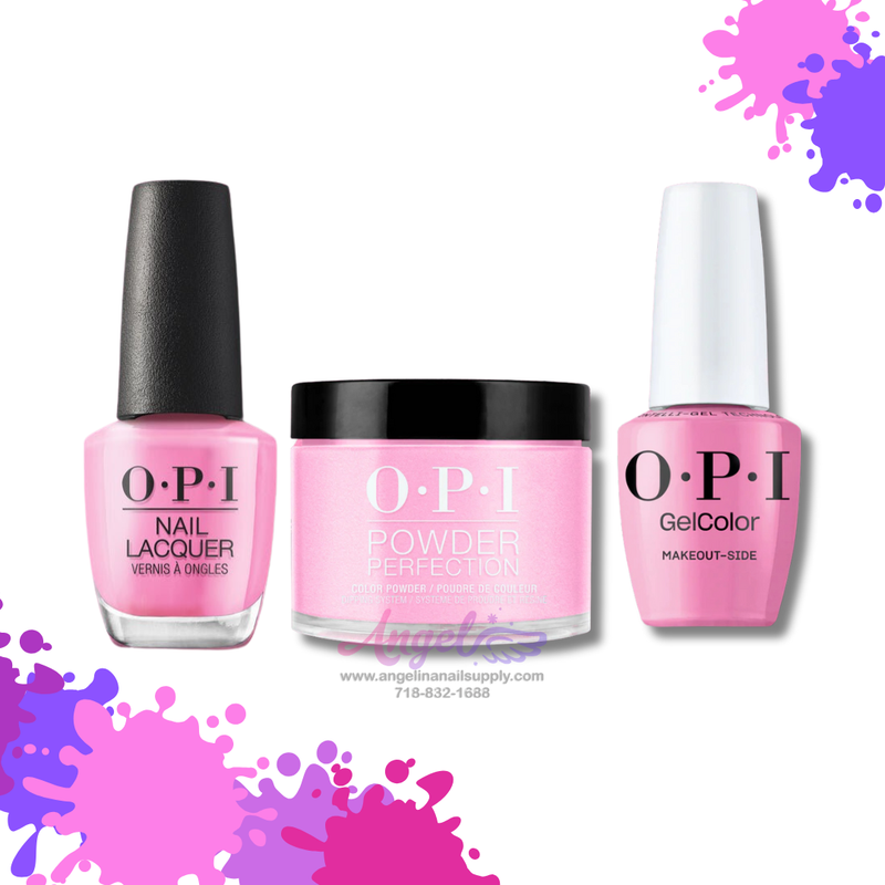 OPI 3in1 combo DP-GC-NL P002 MAKEOUT-SIDE