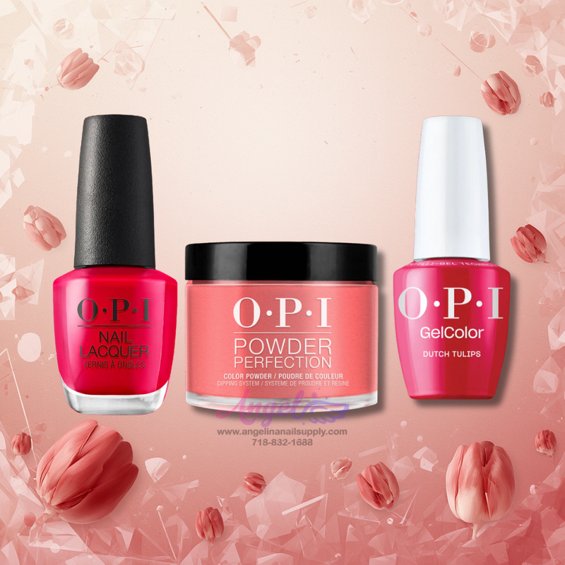 OPI 3in1 combo DP-GC-NL L60 DUTCH TULIPS