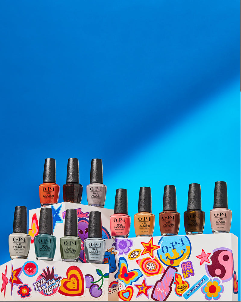 OPI Gel Color - What's Your Mani-tude? Collection 12 Colors & 1 Base Gel 1 Top Gel| Fall 2025