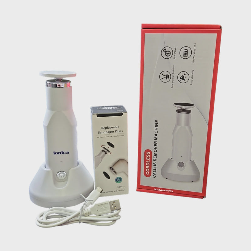 Máy giũa chân điện Ionica loại bỏ vết chai có thể sạc lại FCR03