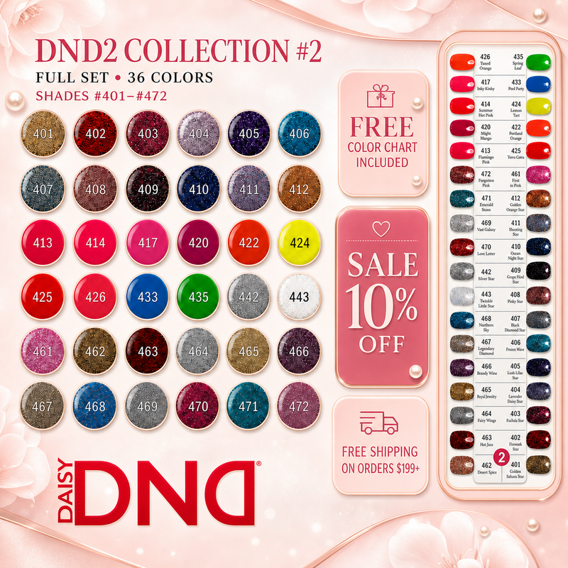 DND2 Collection #2 (Full Set 36 Colors #401 - #472)