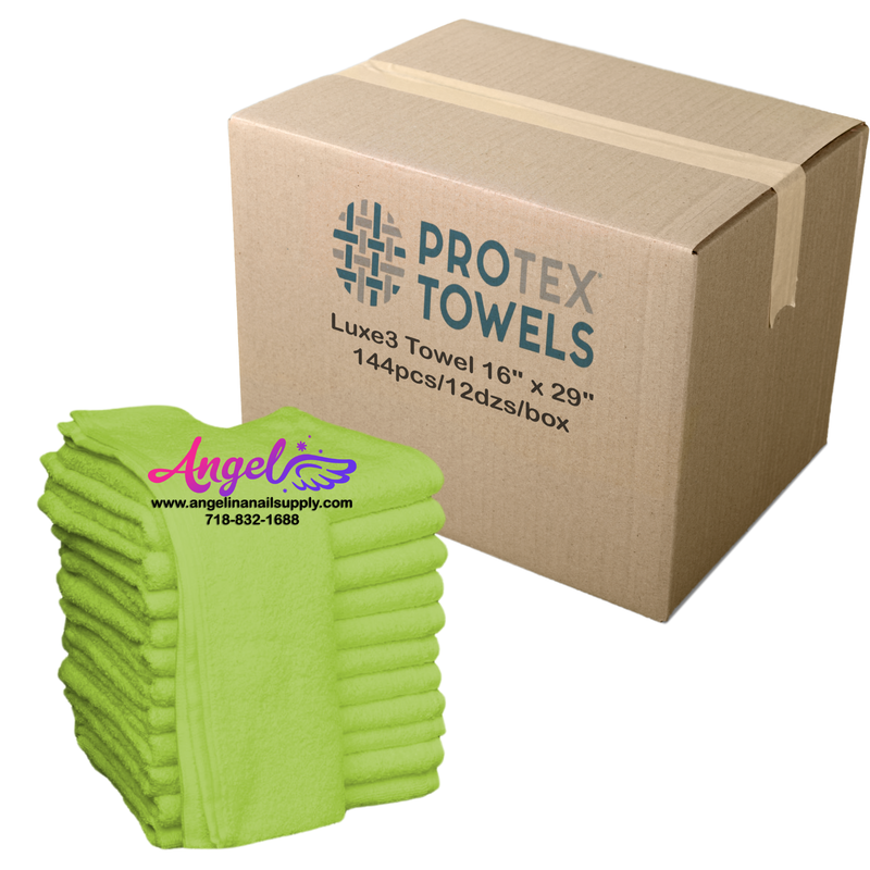 ProTex Luxe3 Towel 16" x 29" - Lime Green (Box of 144)