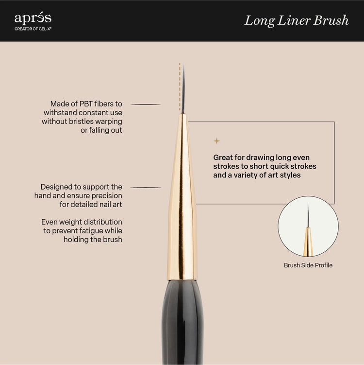 Aprés Long Liner Art Brush #1