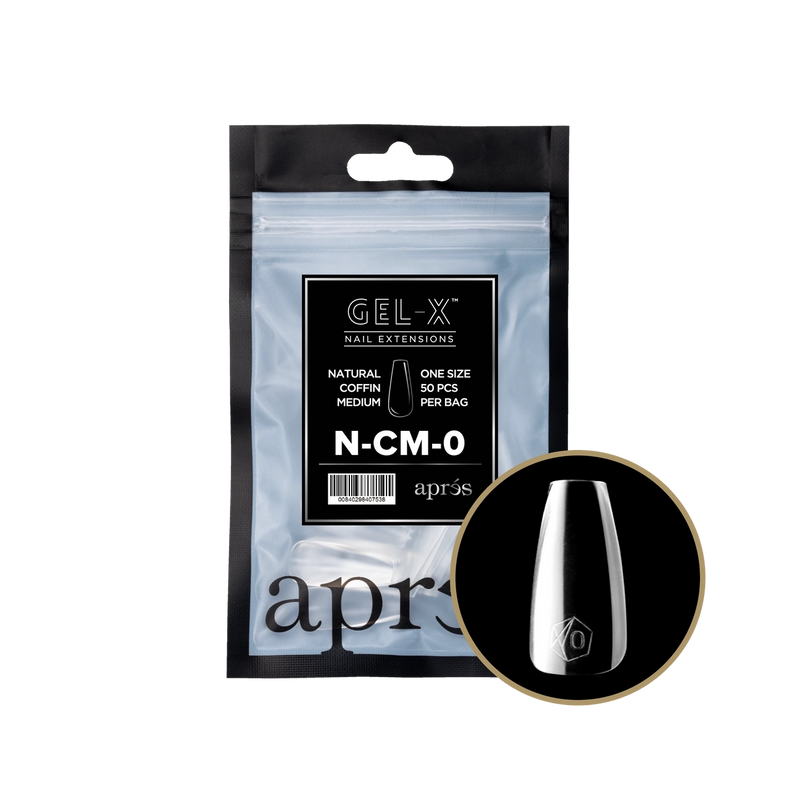 Aprés Refill Bags Natural Coffin Medium (50 cái/gói) 