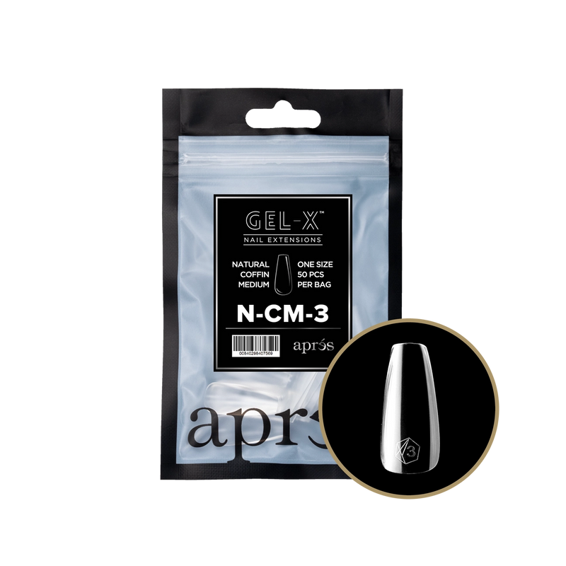 Aprés Refill Bags Natural Coffin Medium (50 cái/gói) 