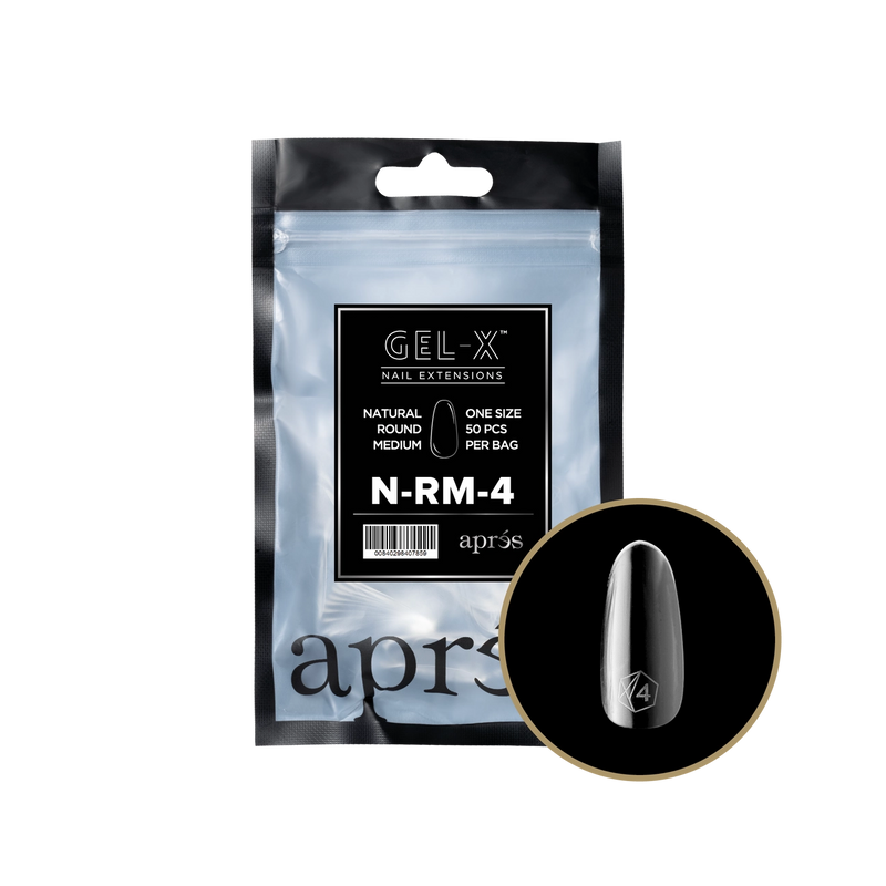 Túi Refill Aprés Natural Round Medium (50 cái/gói)