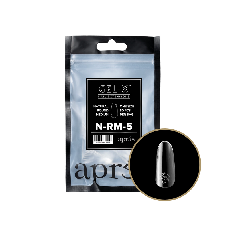 Túi Refill Aprés Natural Round Medium (50 cái/gói)