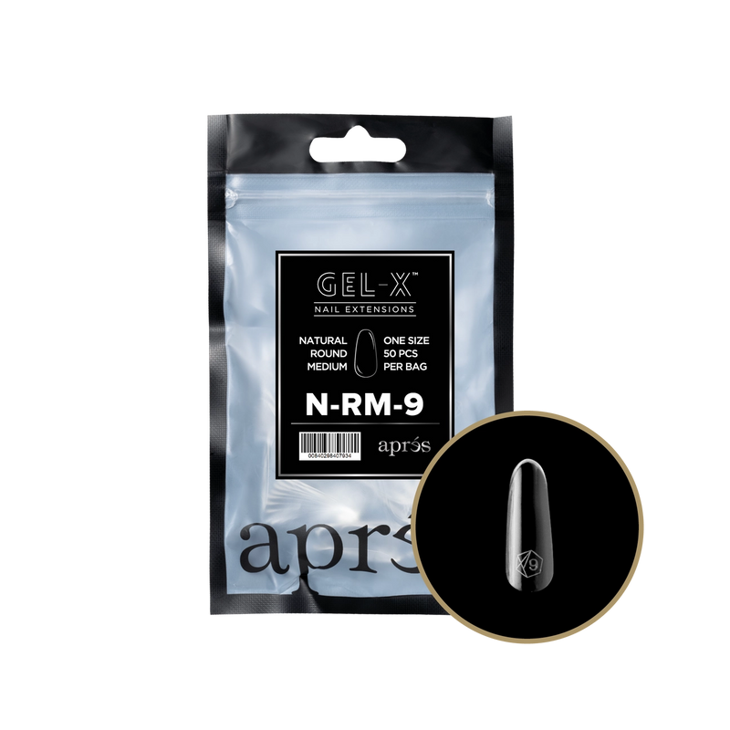 Túi Refill Aprés Natural Round Medium (50 cái/gói)