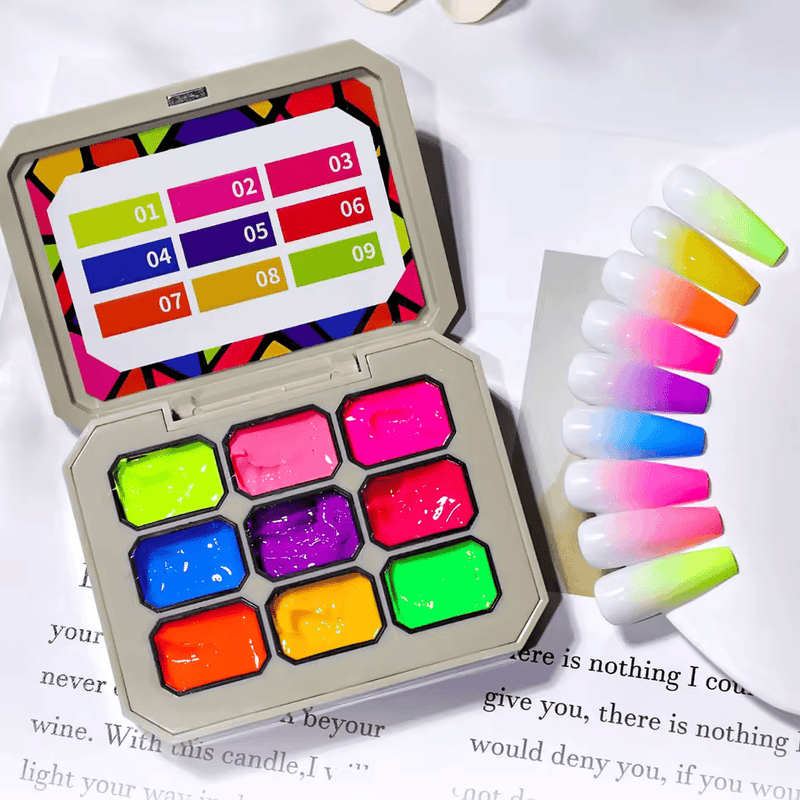 Solid Cream Gel Palette – Bright Pop Collection