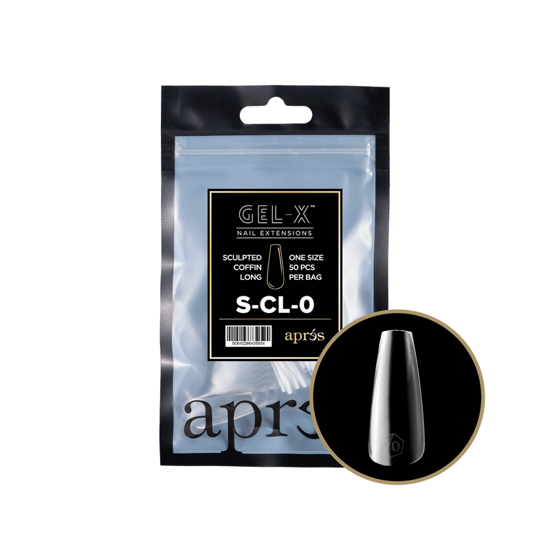 Túi Refill Aprés Sculpted Coffin Long (50 cái/gói) 
