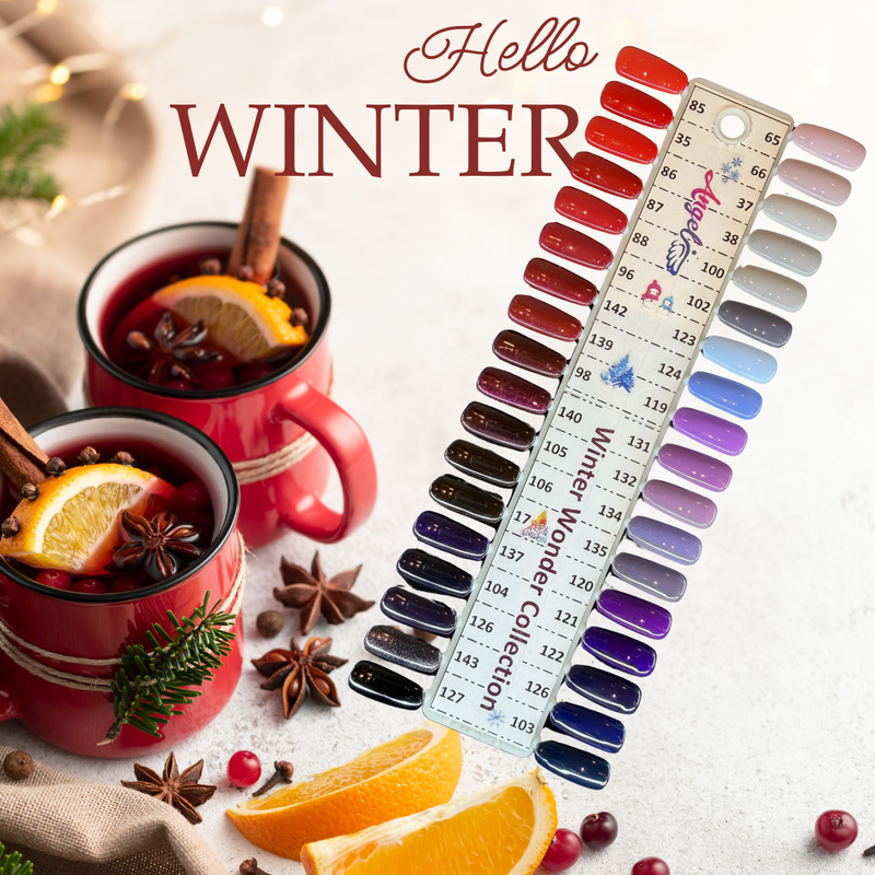 Angel Winter Collection 36 Colors Powder - Angelina Nail Supply NYC