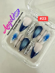 Angelina Handmade Custom Press-On | 001-029 - Angelina Nail Supply NYC