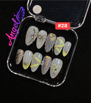 Angelina Handmade Custom Press-On | 001-029 - Angelina Nail Supply NYC