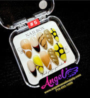 Angelina Handmade Custom Press-On | 001-029 - Angelina Nail Supply NYC
