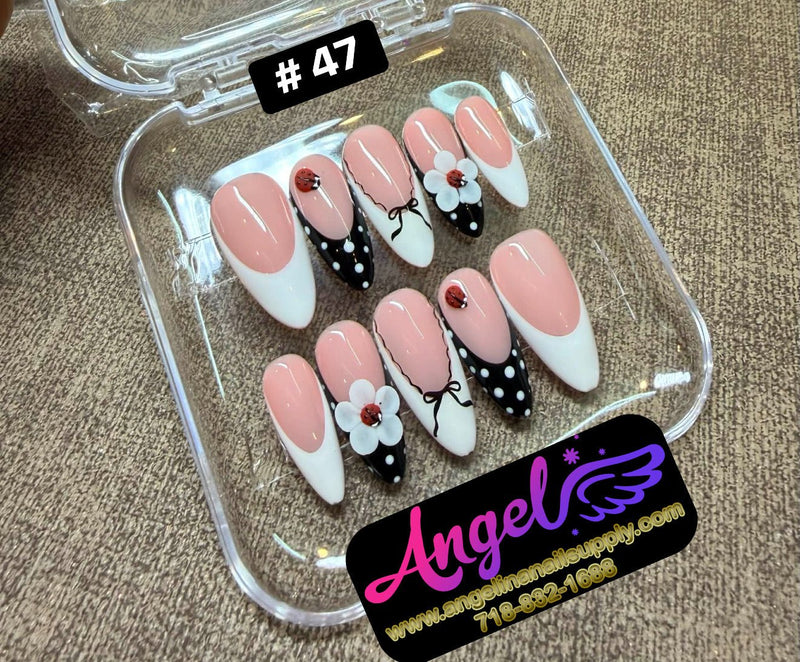 Angelina Handmade Custom Press-On | 030-059 - Angelina Nail Supply NYC