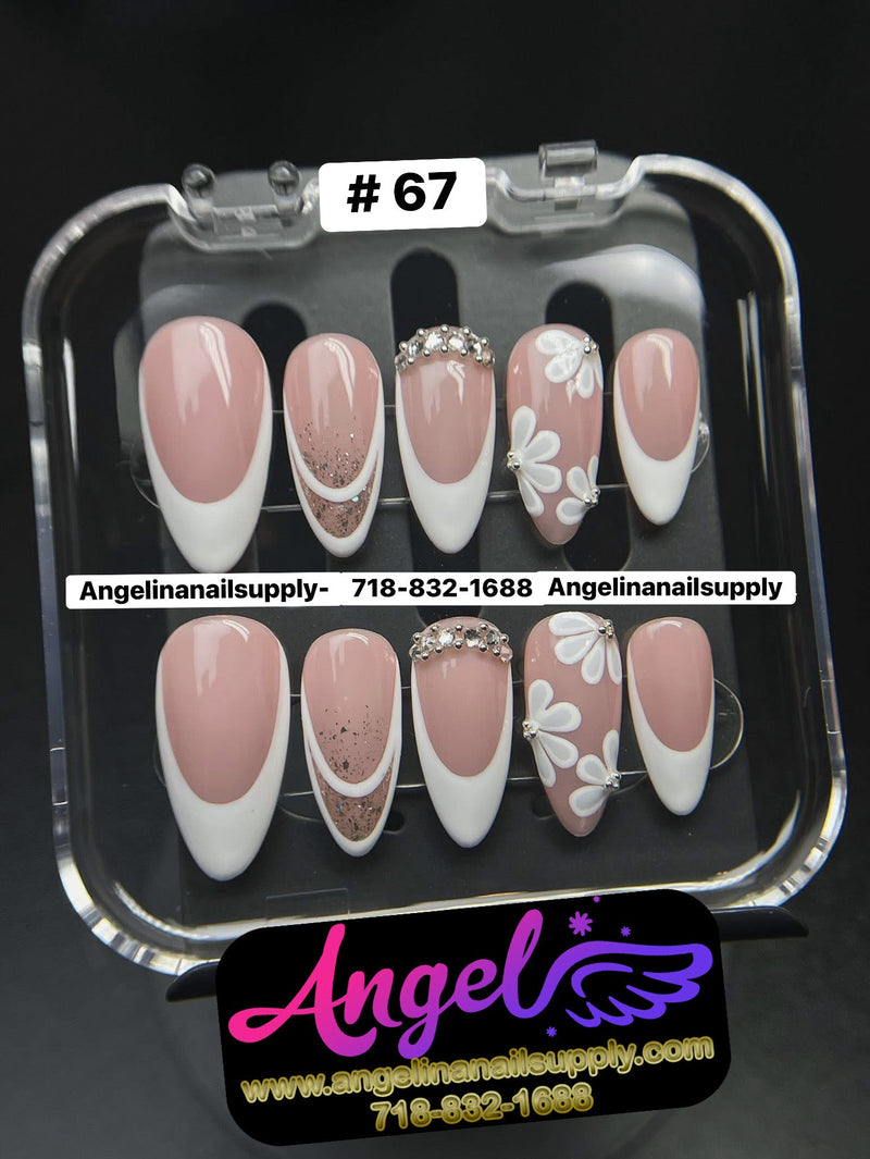 Angelina Handmade Custom Press-On | 060-089 - Angelina Nail Supply NYC