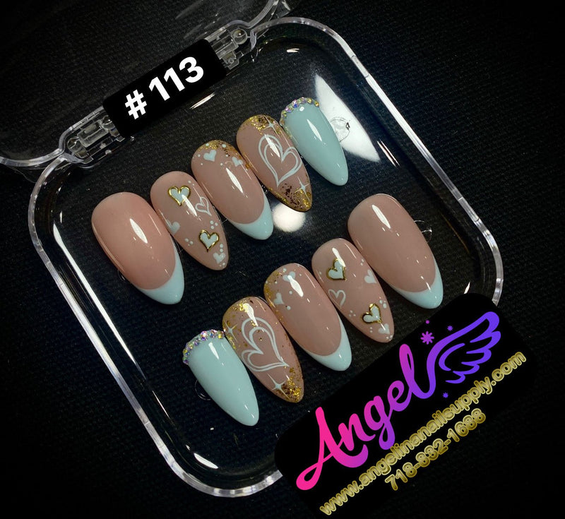 Angelina Handmade Custom Press-On | 090-119 - Angelina Nail Supply NYC