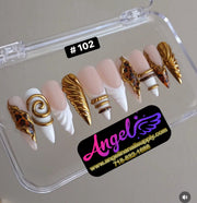 Angelina Handmade Custom Press-On | 090-119 - Angelina Nail Supply NYC