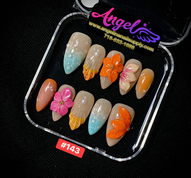 Angelina Handmade Custom Press-On | 120-149 - Angelina Nail Supply NYC