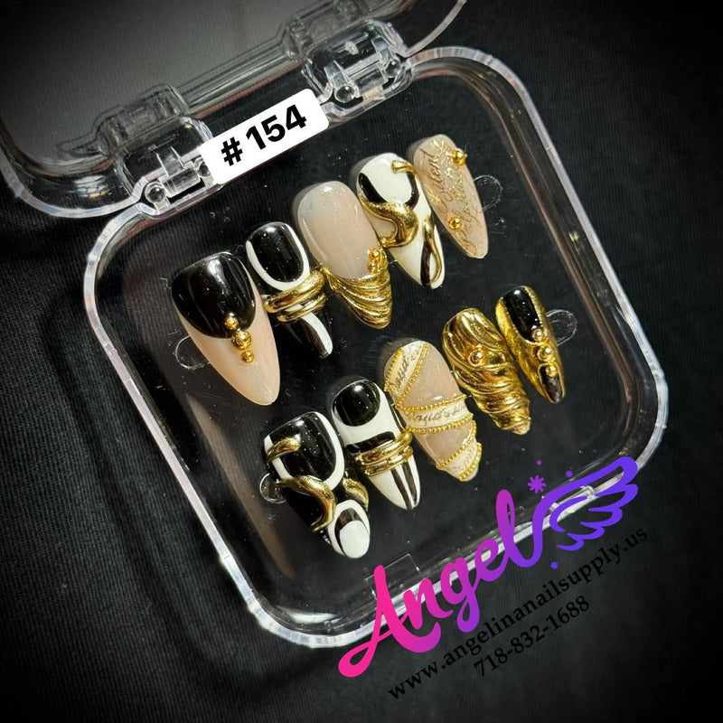 Angelina Handmade Custom Press-On | 150-179 - Angelina Nail Supply NYC