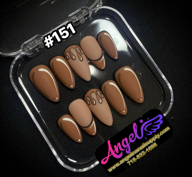 Angelina Handmade Custom Press-On | 150-179 - Angelina Nail Supply NYC