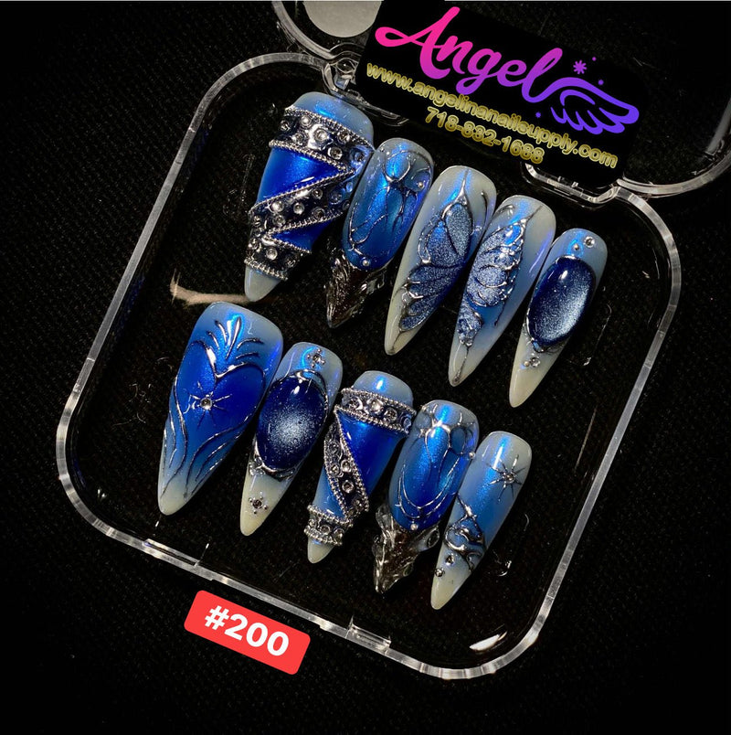 Angelina Handmade Custom Press-On | 180-209 - Angelina Nail Supply NYC