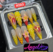 Angelina Handmade Custom Press-On | 180-209 - Angelina Nail Supply NYC