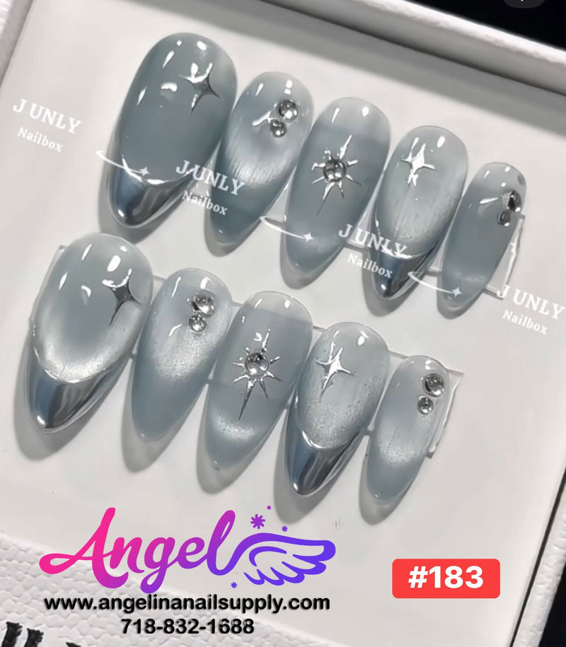 Angelina Handmade Custom Press-On | 180-209 - Angelina Nail Supply NYC
