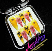 Angelina Handmade Custom Press-On | 180-209 - Angelina Nail Supply NYC