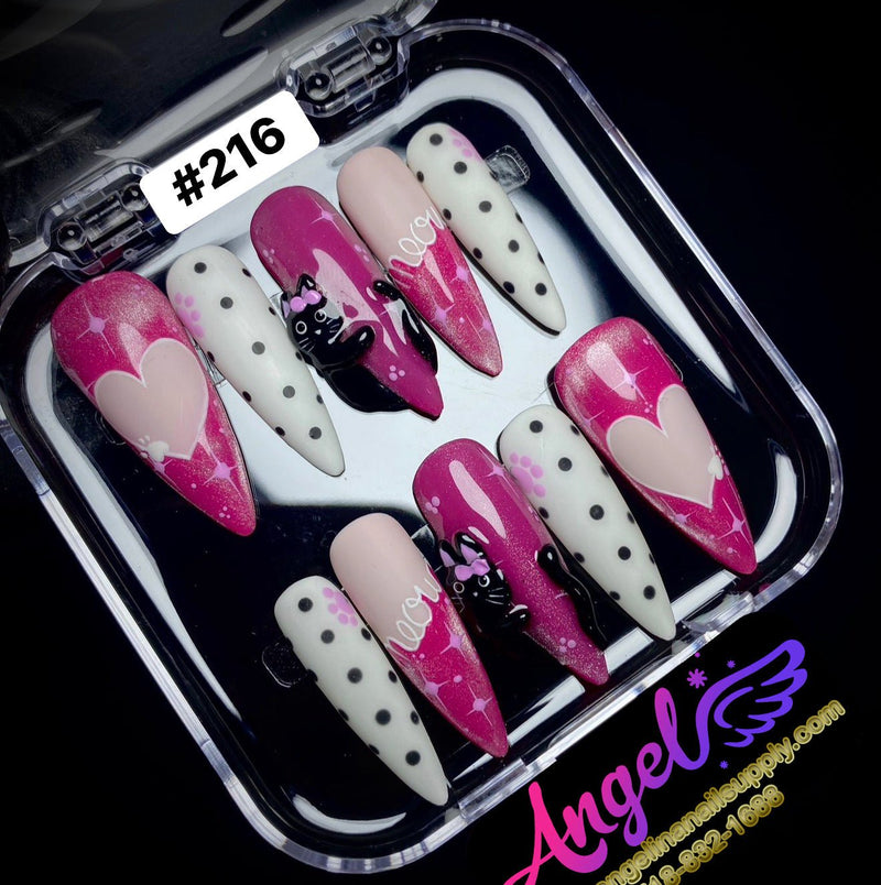Angelina Handmade Custom Press-On | 210-239 - Angelina Nail Supply NYC