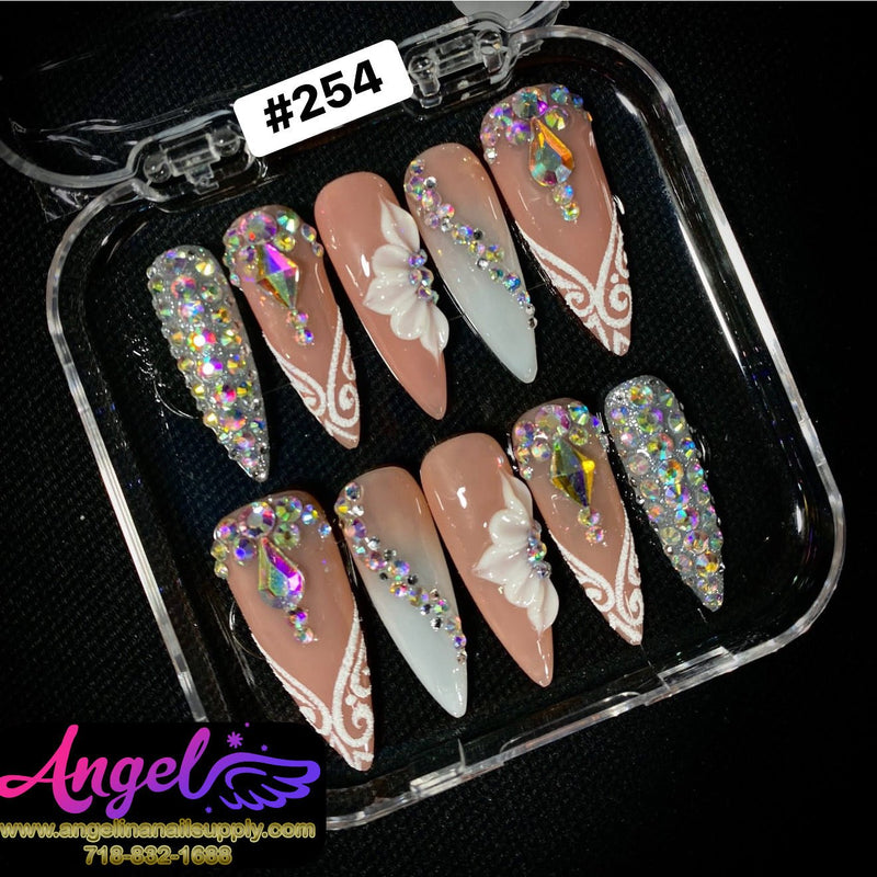 Angelina Handmade Custom Press-On | 240-269 - Angelina Nail Supply NYC