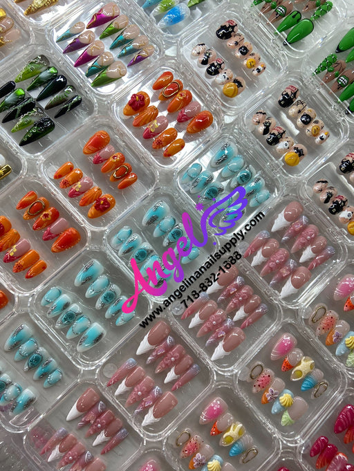 Angelina Handmade Custom Press-On | 300-329 - Angelina Nail Supply NYC