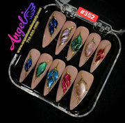 Angelina Handmade Custom Press-On | 330-359 - Angelina Nail Supply NYC