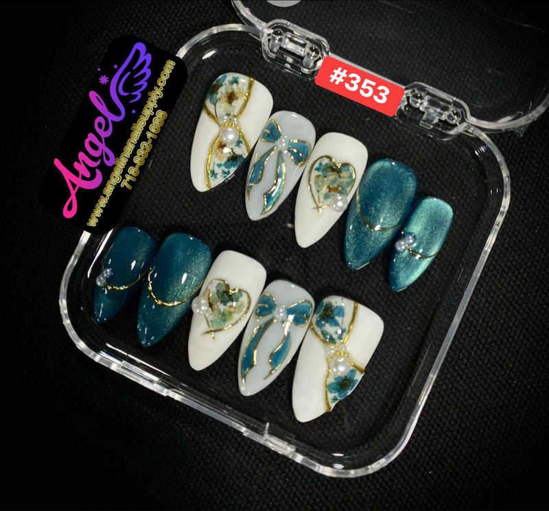 Angelina Handmade Custom Press-On | 330-359 - Angelina Nail Supply NYC