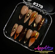 Angelina Handmade Custom Press-On | 360-389 - Angelina Nail Supply NYC