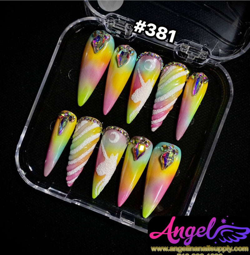 Angelina Handmade Custom Press-On | 360-389 - Angelina Nail Supply NYC
