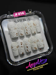 Angelina Handmade Custom Press-On | 390-419 - Angelina Nail Supply NYC