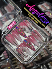 Angelina Handmade Custom Press-On | 390-419 - Angelina Nail Supply NYC