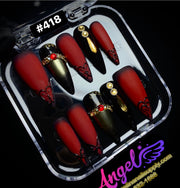 Angelina Handmade Custom Press-On | 390-419 - Angelina Nail Supply NYC