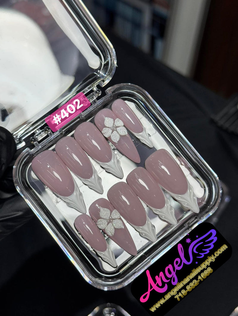 Angelina Handmade Custom Press-On | 390-419 - Angelina Nail Supply NYC