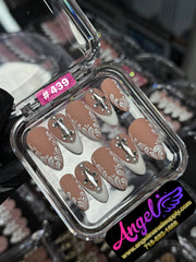 Angelina Handmade Custom Press-On | 420-449 - Angelina Nail Supply NYC