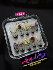 Angelina Handmade Custom Press-On | 420-449 - Angelina Nail Supply NYC