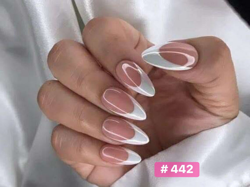 Angelina Handmade Custom Press-On | 420-449 - Angelina Nail Supply NYC