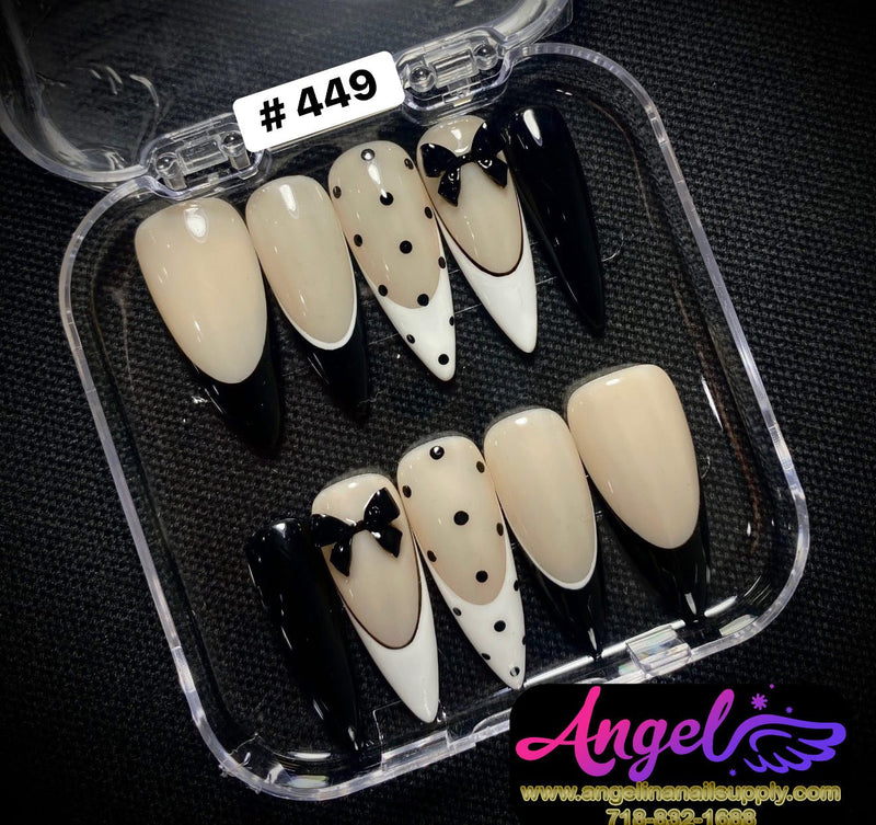 Angelina Handmade Custom Press-On | 420-449 - Angelina Nail Supply NYC