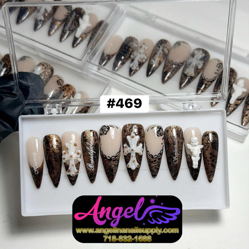 Angelina Handmade Custom Press-On | 450-479 - Angelina Nail Supply NYC