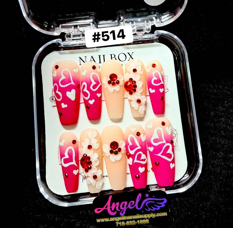 Angelina Handmade Custom Press-On | 510-539 - Angelina Nail Supply NYC