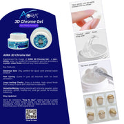 AORA 3D Chrome Gel - Angelina Nail Supply NYC