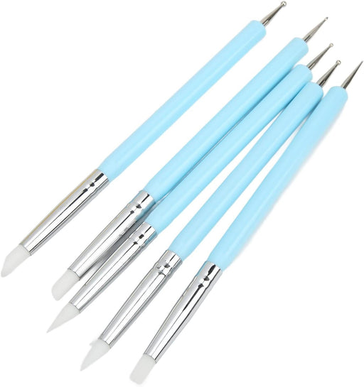 Aora Double Head Nail Art Silicone & Dotting Tools - Angelina Nail Supply NYC